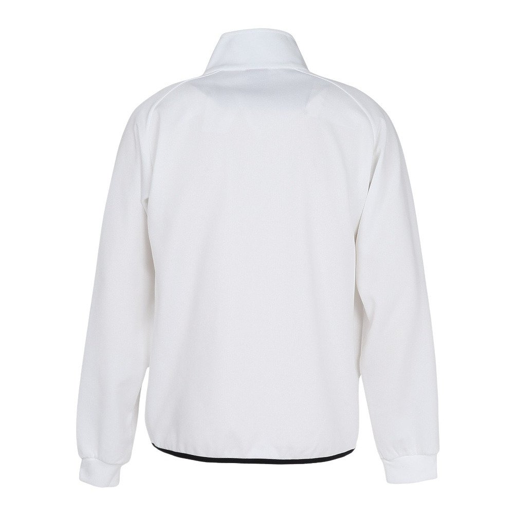 ニューエラ（NEW ERA）（メンズ）ウォームアップ スタンドカラー ジャケット 鹿の子 ワードマークロゴ ホワイト 14861203