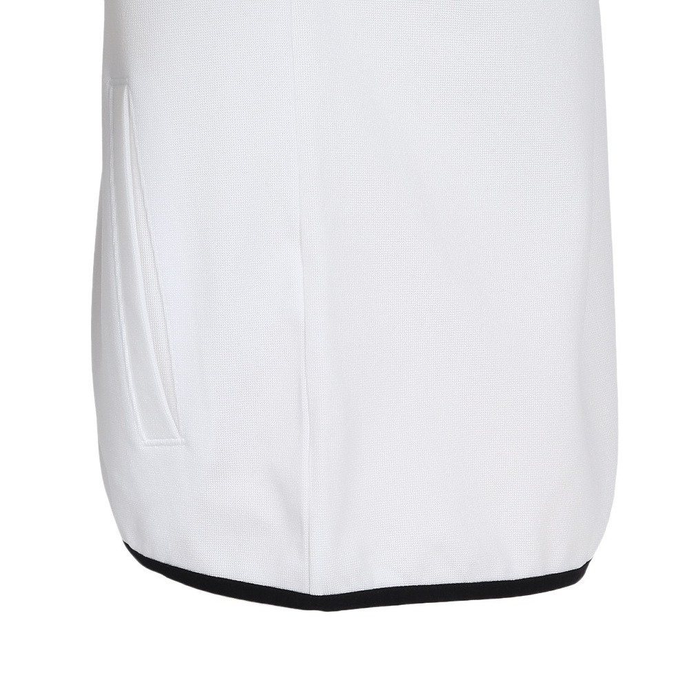 ニューエラ（NEW ERA）（メンズ）ウォームアップ スタンドカラー ジャケット 鹿の子 ワードマークロゴ ホワイト 14861203