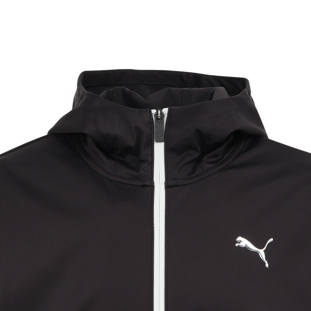 プーマ（PUMA）（メンズ）ウィンドブレーカー ニット ジャケット 528454 01 BLK