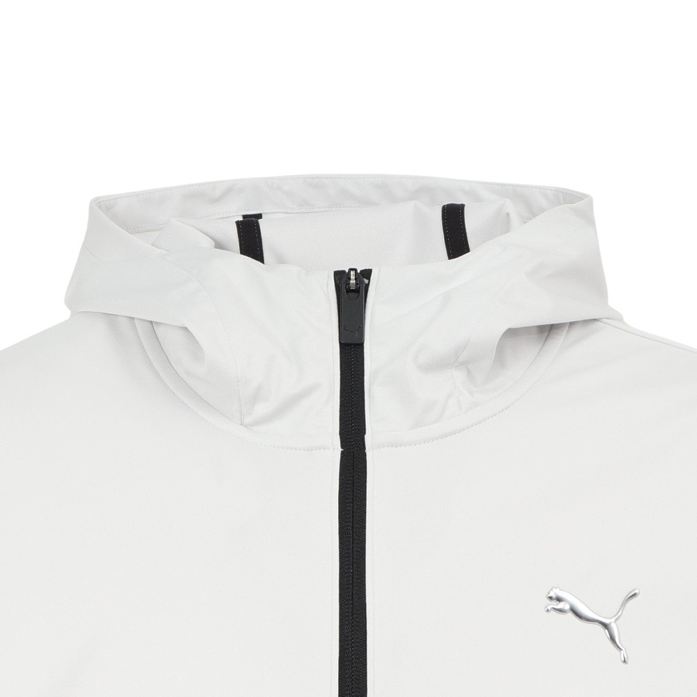プーマ（PUMA）（メンズ）ウィンドブレーカー ニット ジャケット 528454 72 LGRY