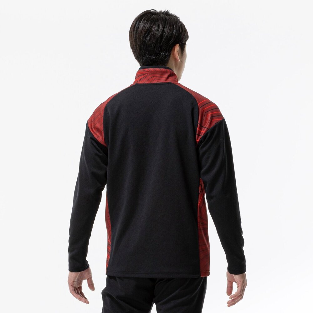 Mizuno 赤黒 長袖ジャージ ミズノ（MIZUNO）（メンズ、レディース）N-XT ウォームアップ