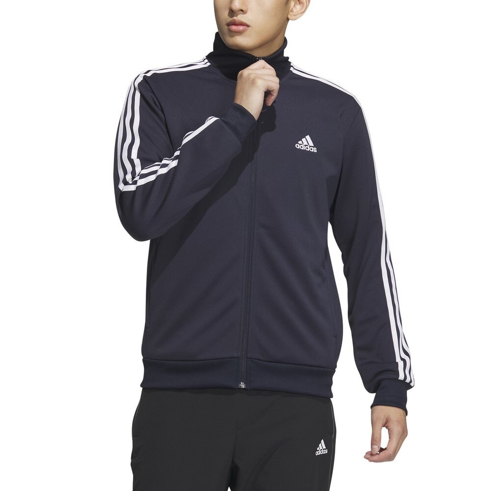 アディダス（adidas）（メンズ）ジャージ 上下セット レギュラーフィット ダブルニット トラックトップ BXF58-IA9447/BXF59-IA9379 ジャージ上下