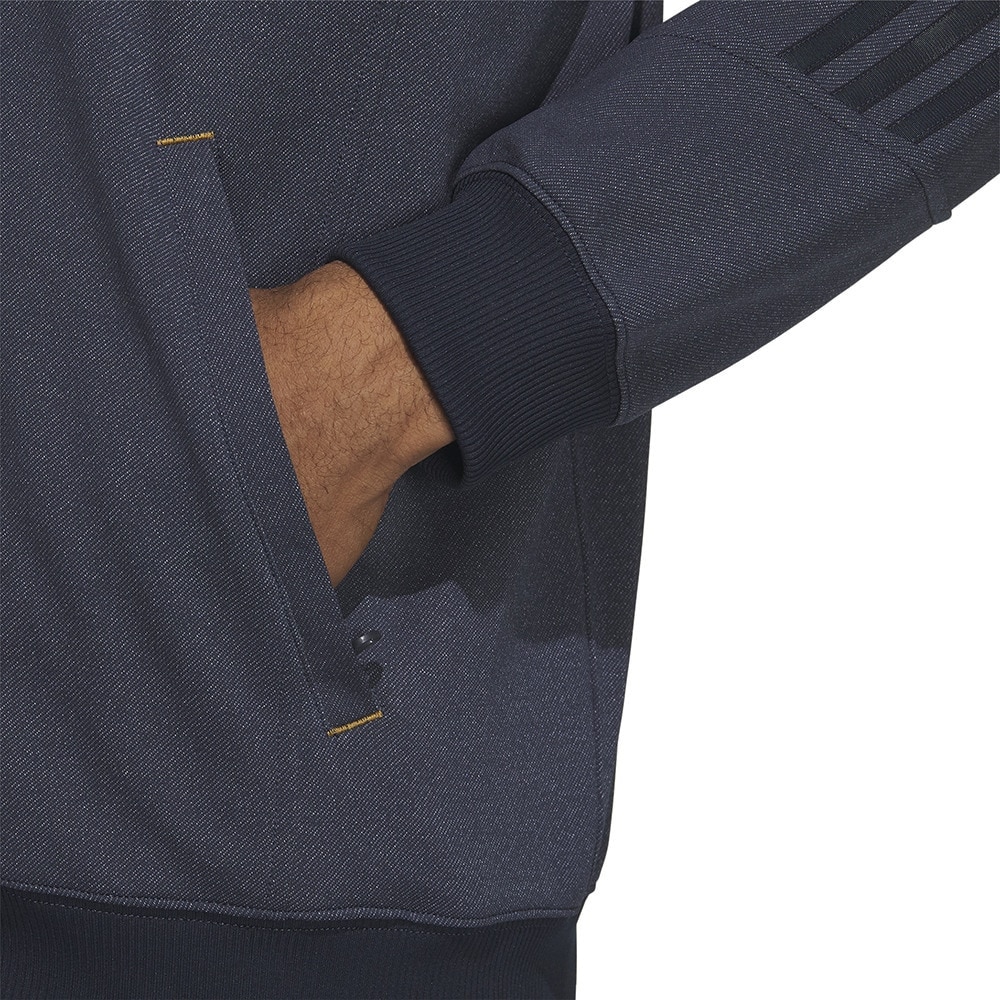 アディダス（ADIDAS）（メンズ）24/7 レギュラーフィット AEROREADY デニム 上下セット ネイビー