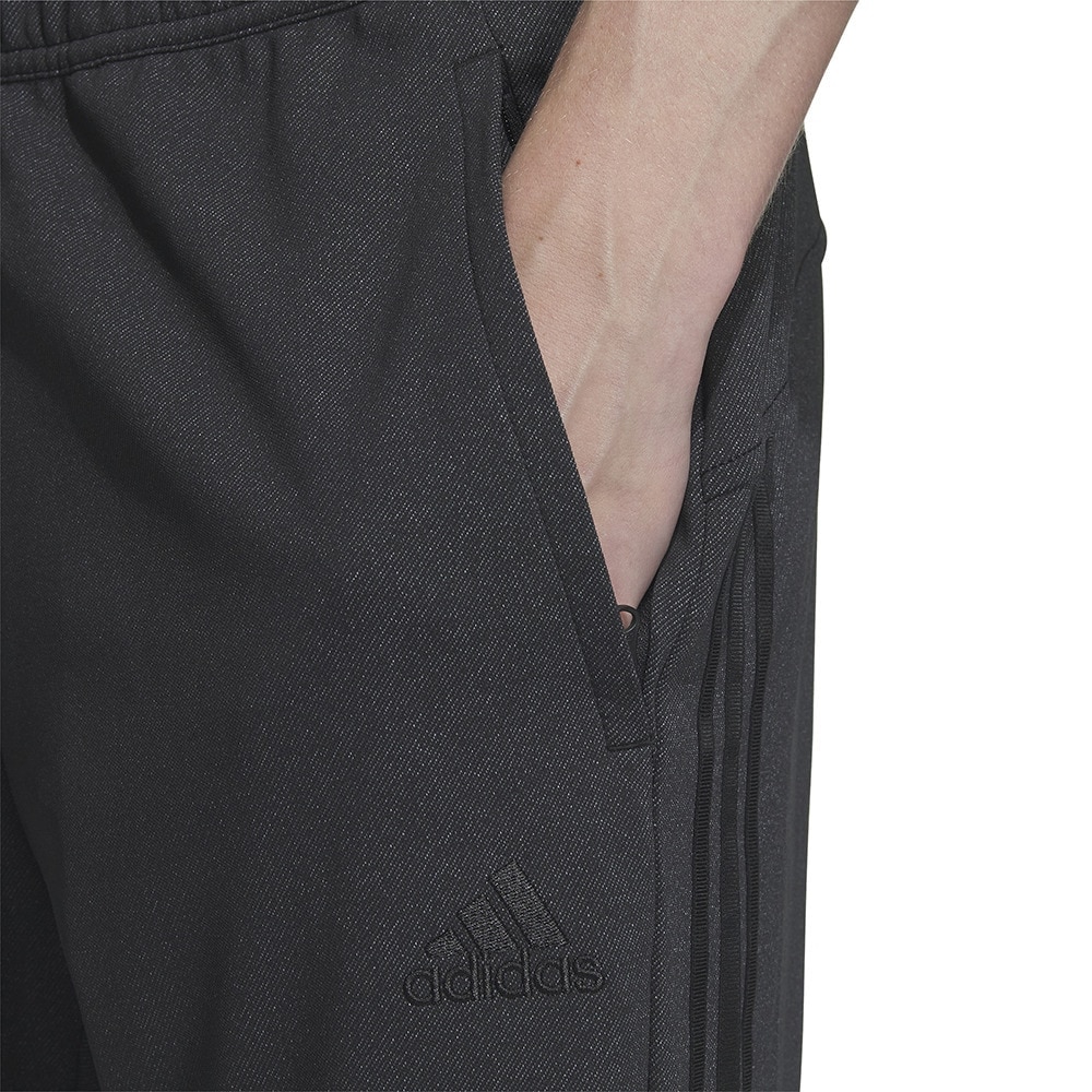 アディダス（ADIDAS）（メンズ）24/7 レギュラーフィット AEROREADY デニム 上下セット ブラック
