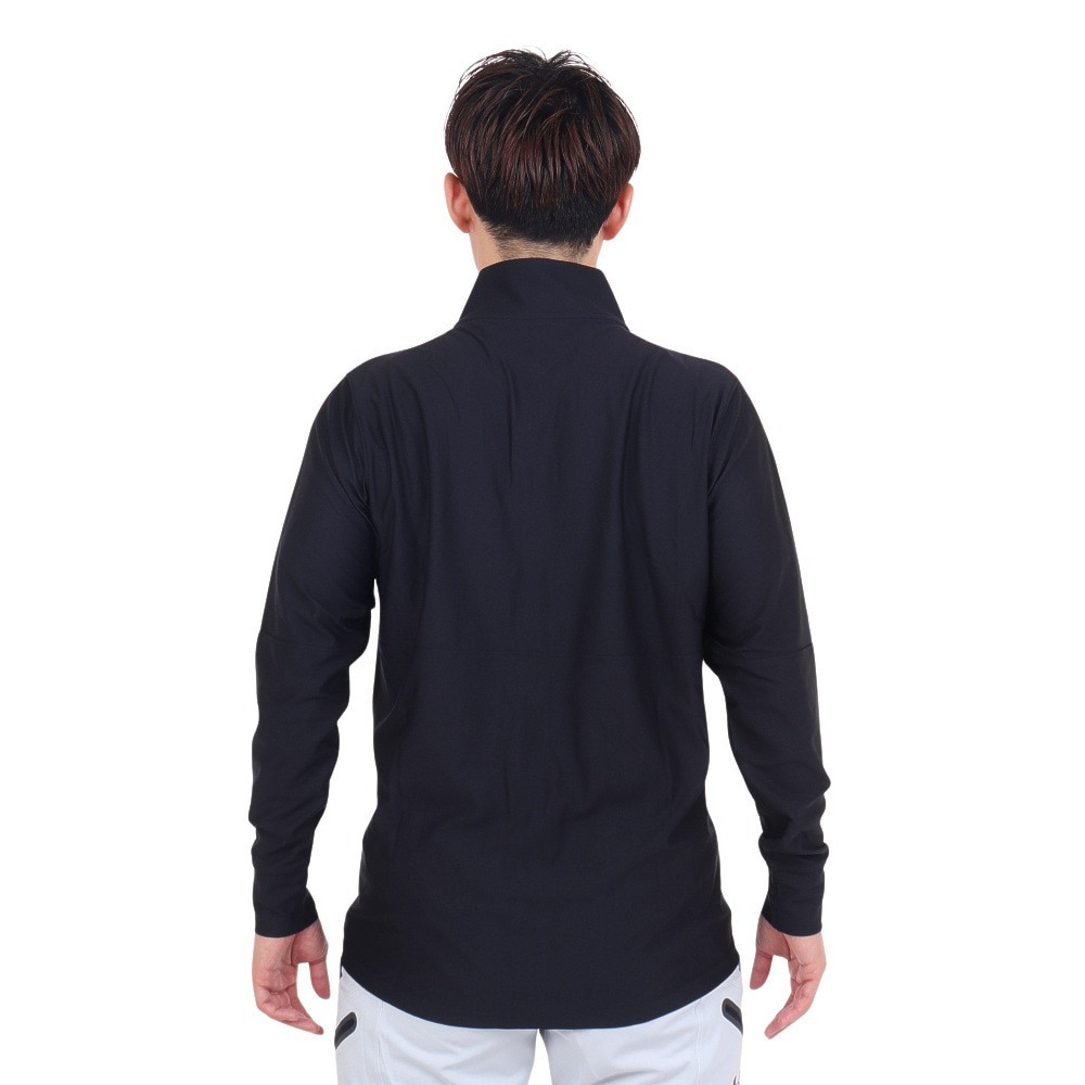アンダーアーマー（UNDER ARMOUR）（メンズ）トラックジャケット ピケパンツ 上下セット ブラック