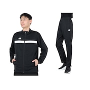 (メンズ)ウォームジャケット パンツ 上下セット ブラック