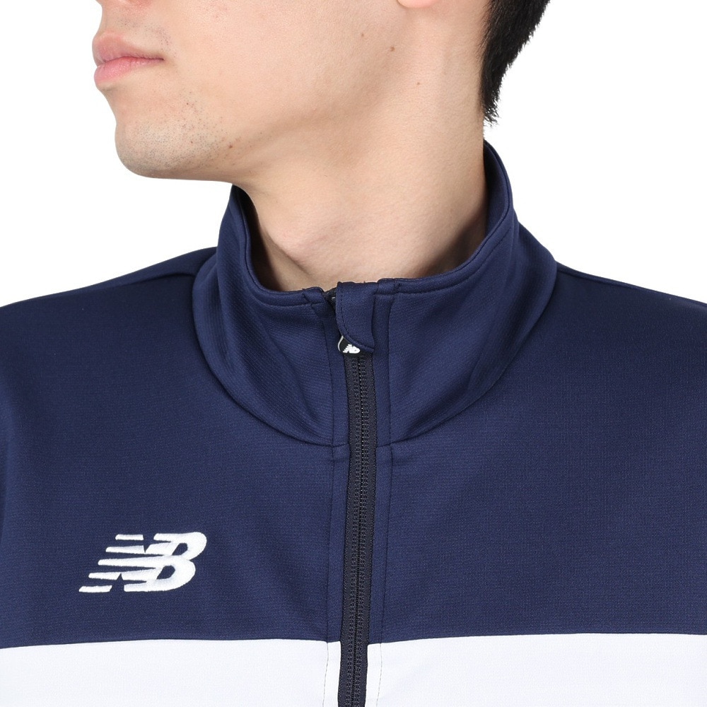 ニューバランス（new balance）（メンズ）ウォームジャケット パンツ 上下セット ネイビー
