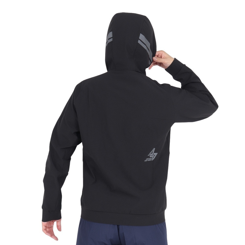 アシックス（ASICS）（メンズ）A77 ハイブリッド ウインドバリア 上下セット 2031F018.001 2031F019.001