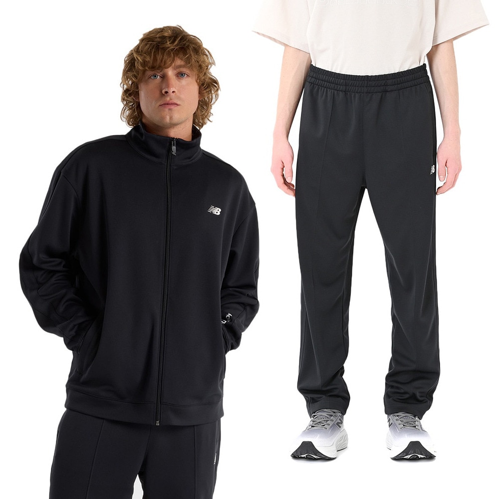 ニューバランス（new balance）（メンズ）ニットトラック上下セット AMJ51503BK AMP51203BK
