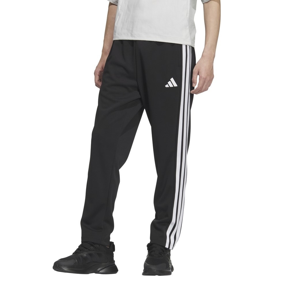 アディダス（adidas）（メンズ）スリーストライプス レギュラーフィット ダブルニット 上下セット JZR00-JV6977 JZR01-JV6982