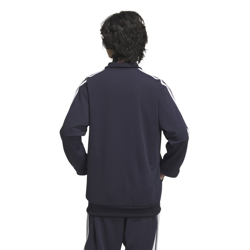 アディダス（adidas）（メンズ）スリーストライプス レギュラーフィット ダブルニット 上下セット JZR00-JV6978 JZR01-JV6983
