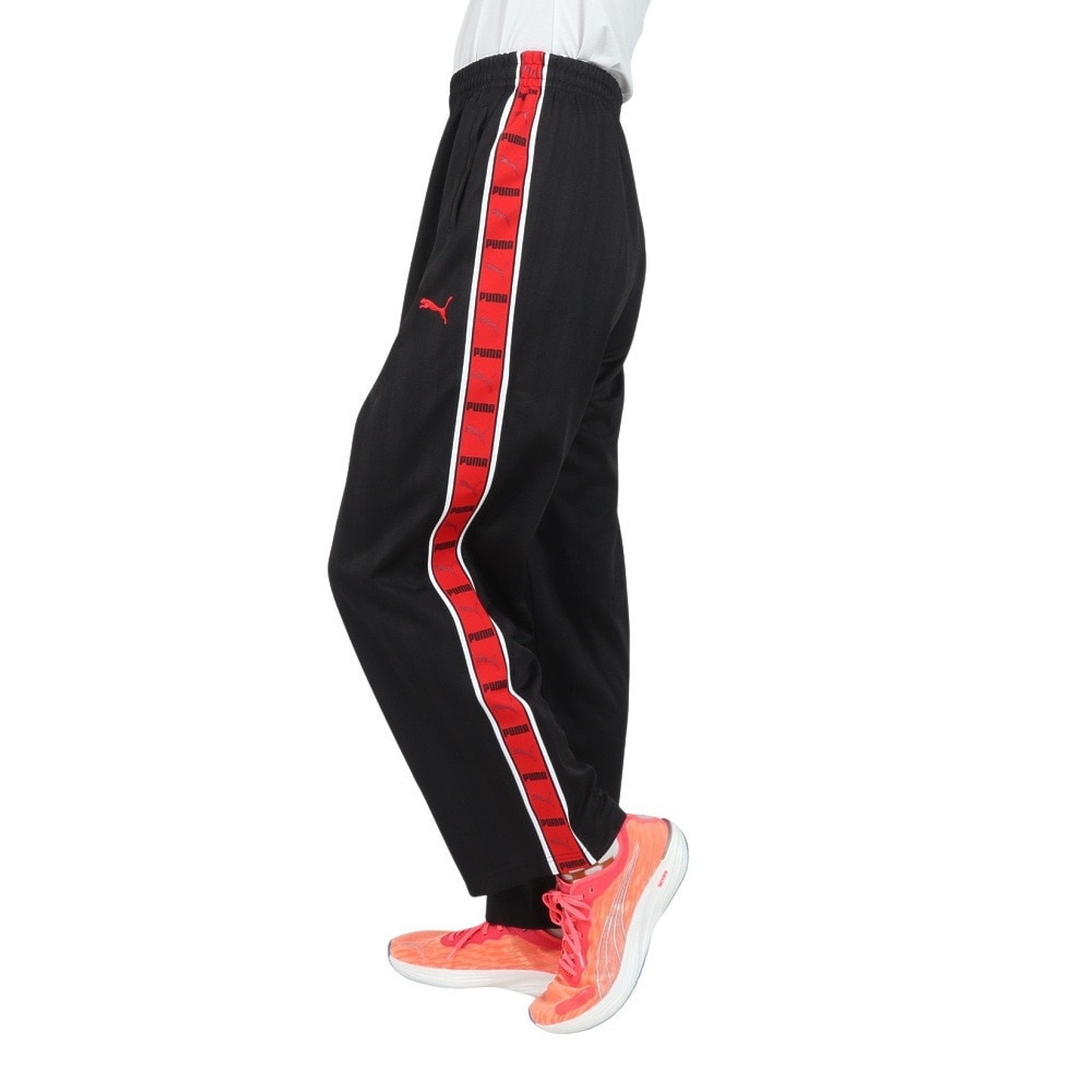 プーマ（PUMA）（メンズ）トレーニング シャドウ ストライプ ニット 上下セット 527754 527755 01 BLK