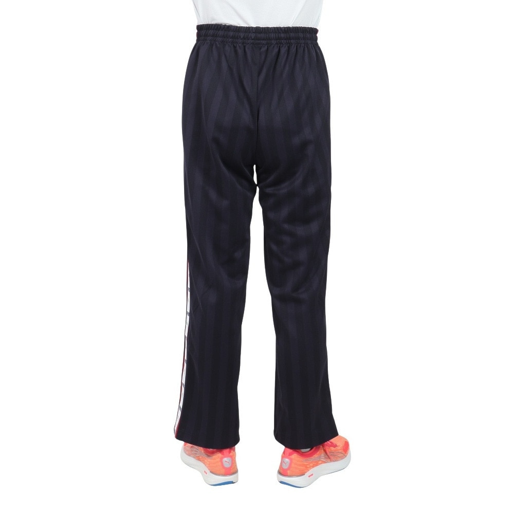 プーマ（PUMA）（メンズ）トレーニング シャドウ ストライプ ニット 上下セット 527754 527755 06 NVY