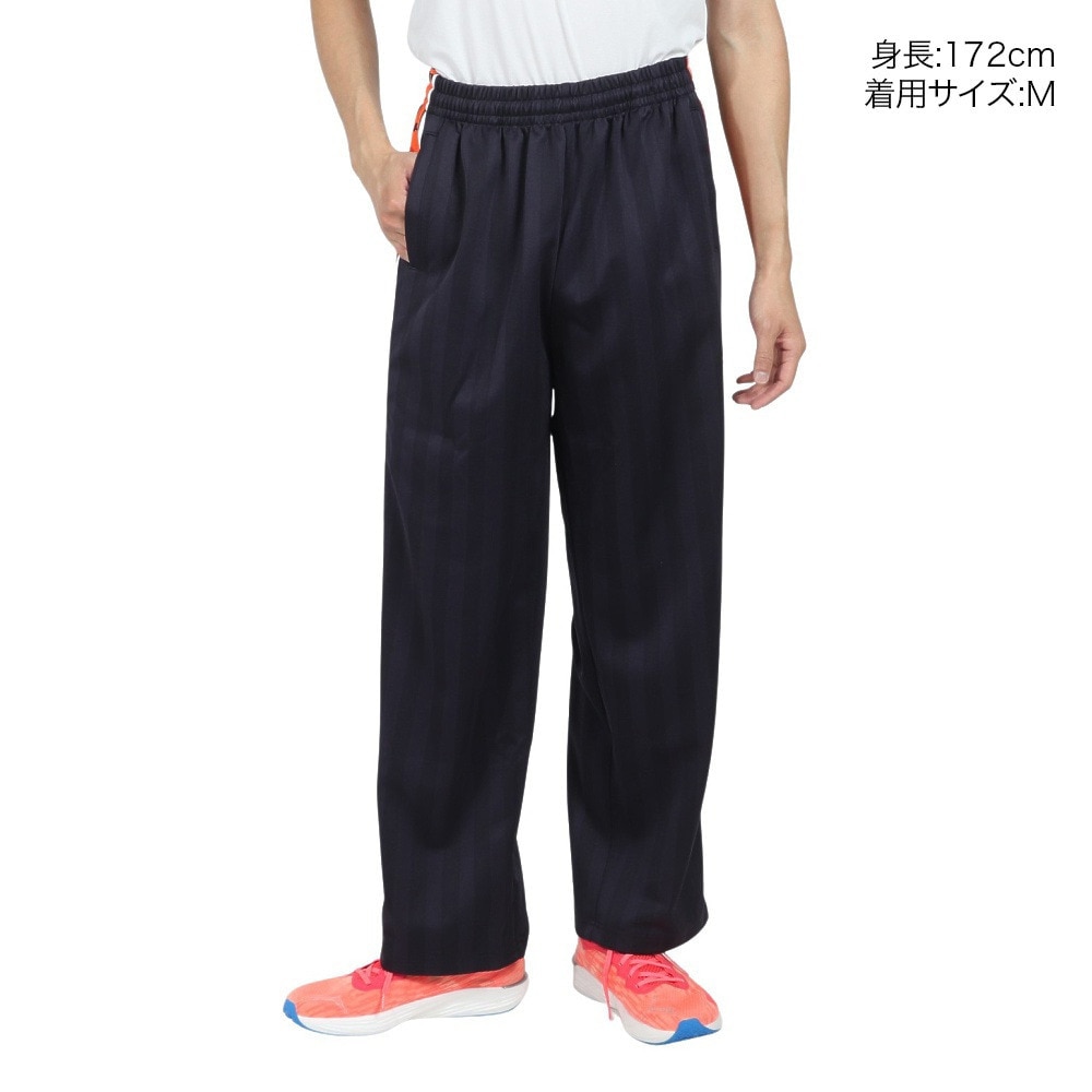 プーマ（PUMA）（メンズ）トレーニング シャドウ ストライプ ニット 上下セット 527754  527755 61 NVY