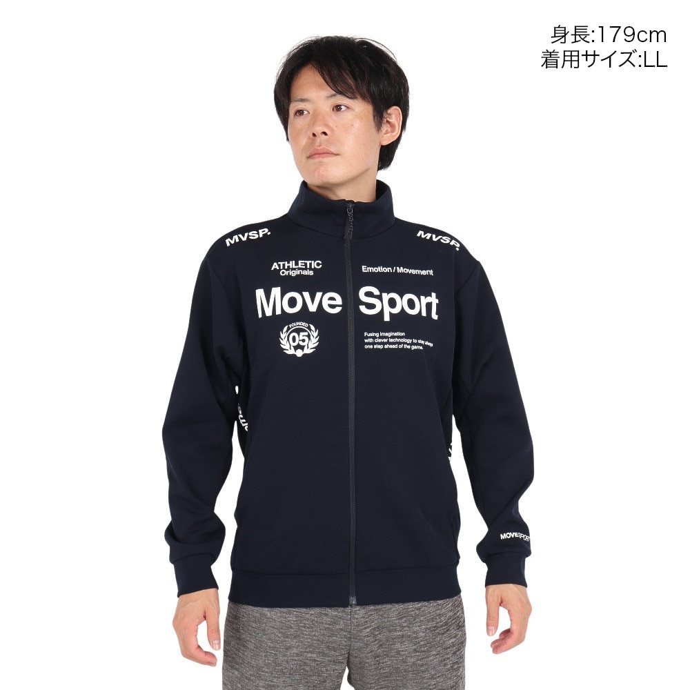 デサント（DESCENTE）（メンズ）オーセンティック スタンドジャージ上下セット ST4FSWZ3XB NV00 ST4FLPZ3XB