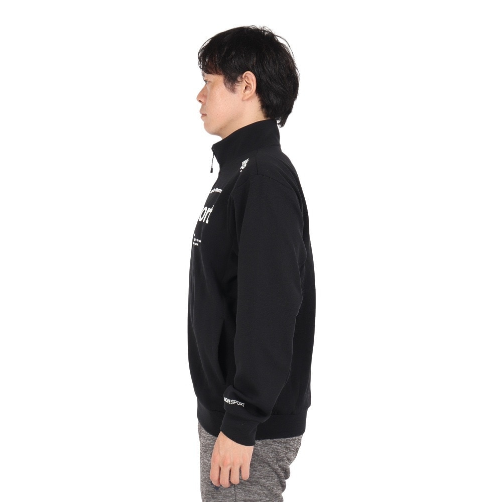 デサント（DESCENTE）（メンズ）オーセンティック スタンドジャージ上下セット ST4FSWZ3XB BK00 ST4FLPZ3XB
