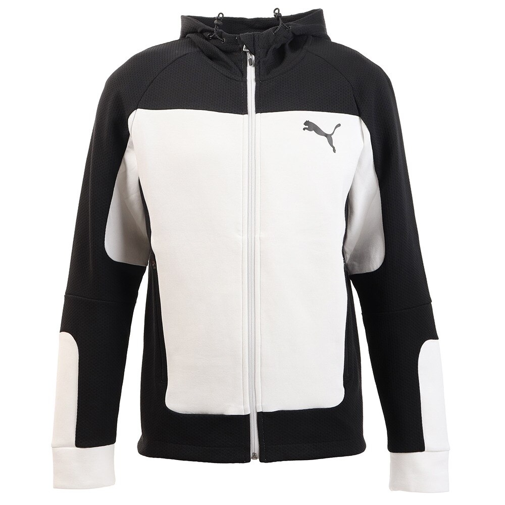  ジャージ EVOSTRIPE フーデッドジャケット 582725-02 WHT オンライン価格