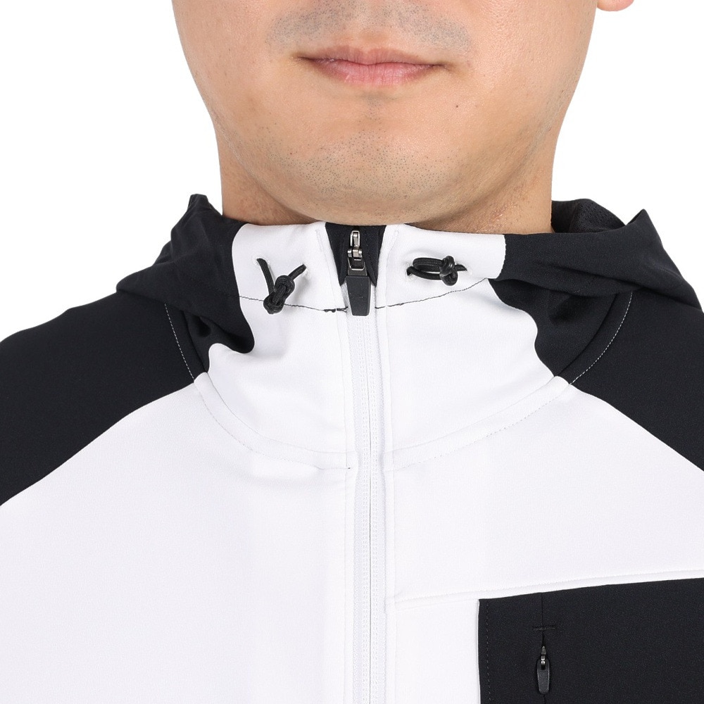 アンダーアーマー（UNDER ARMOUR）（メンズ）ジャージ メンズ フード付き パーカー UAアーマーニット 1378380 100