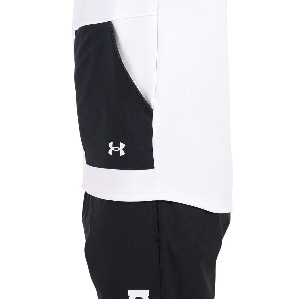 アンダーアーマー（UNDER ARMOUR）（メンズ）ジャージ メンズ フード付き パーカー UAアーマーニット 1378380 100