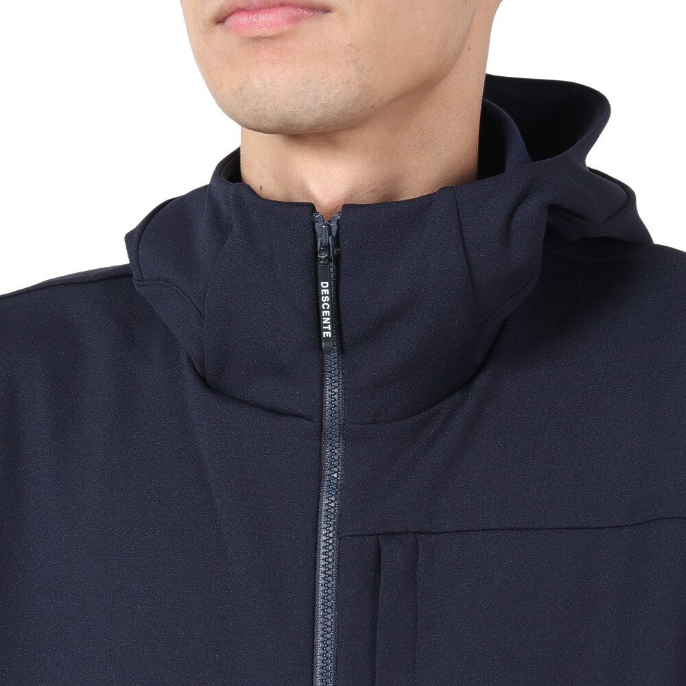 デサント（DESCENTE）（メンズ）ジャージ メンズ WIND-X ウォームフーデッドアウター DMMUJC24XB GY グレー