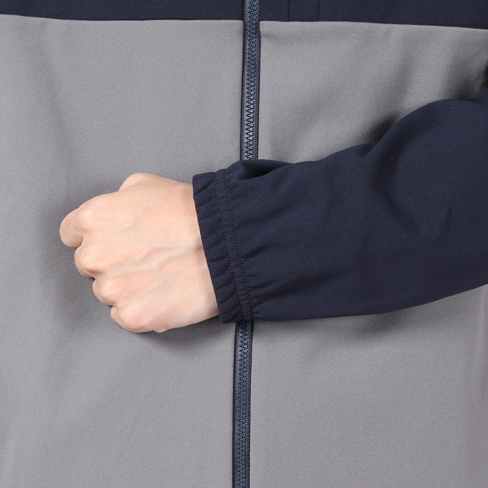 デサント（DESCENTE）（メンズ）ジャージ メンズ WIND-X ウォームフーデッドアウター DMMUJC24XB GY グレー