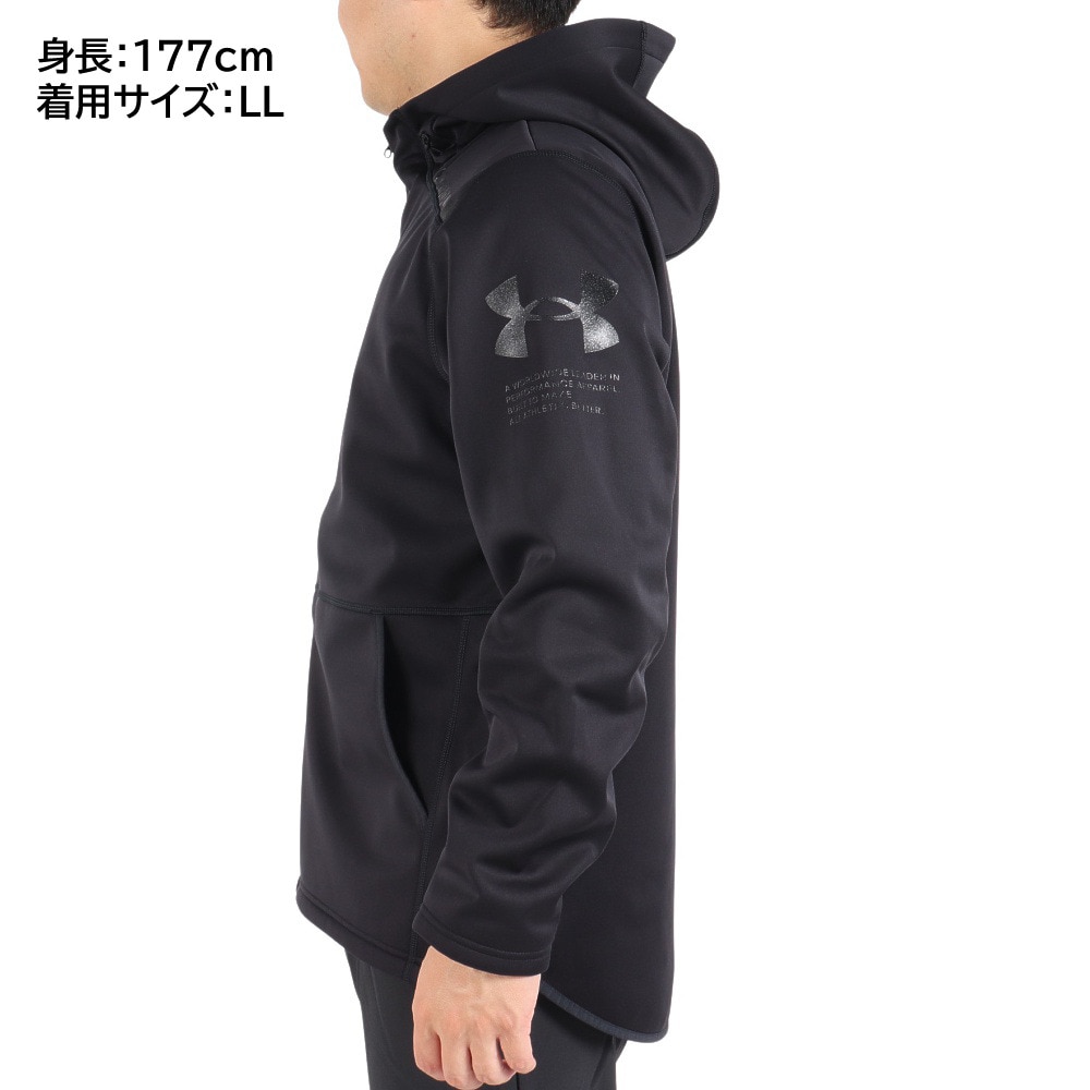 アンダーアーマー（UNDER ARMOUR）（メンズ）ウインターニット 3レイヤー ジャケット3.0 1381337 001 ブラック