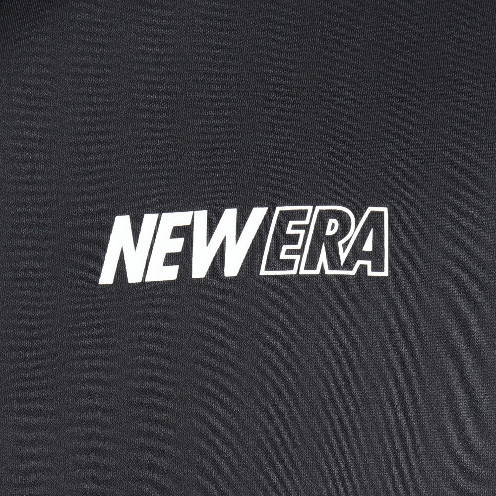 ニューエラ（NEW ERA）（メンズ）ジャージ 上  吸汗速乾 ブラック パフォーマンスアパレル ウォームアップジャケット 2 ワードマーク 13870613