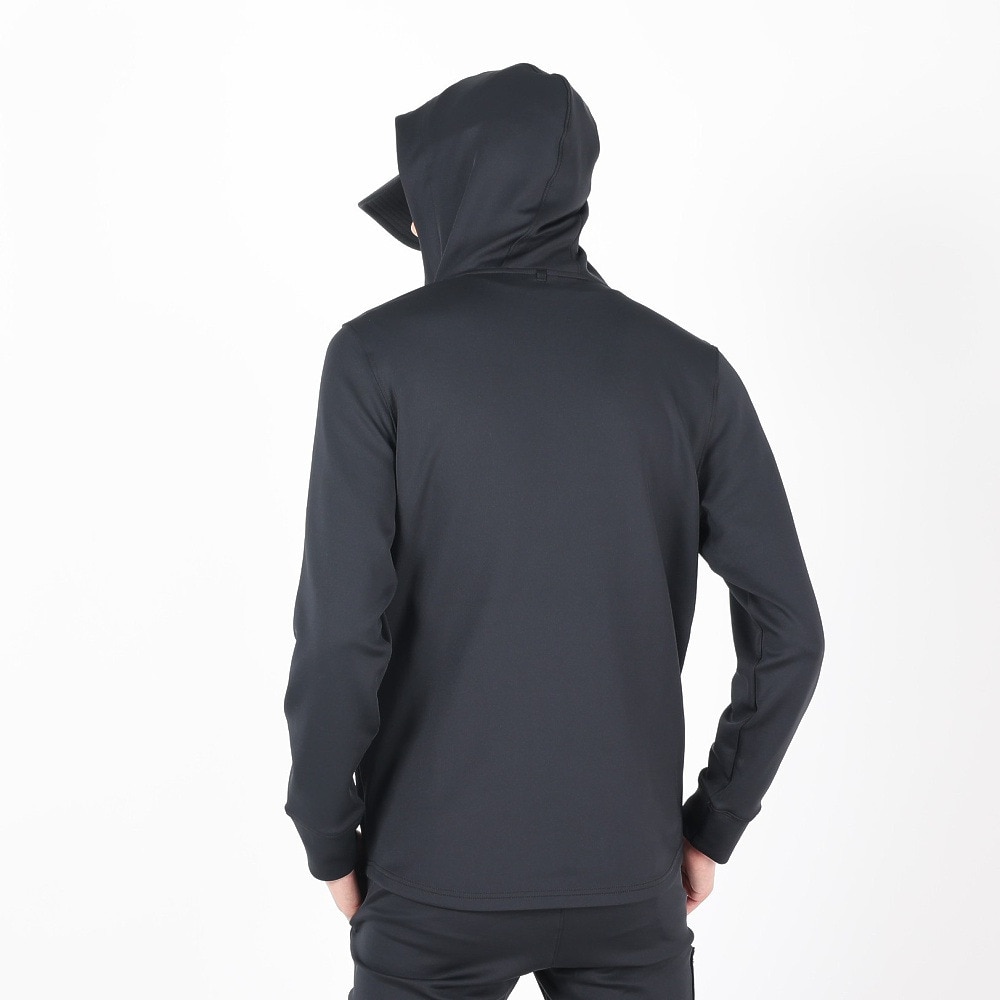 アンダーアーマー（UNDER ARMOUR）（メンズ）ジャージ ジャケット スプリング ニット フルジップ フーディー 1384811 001 ブラック