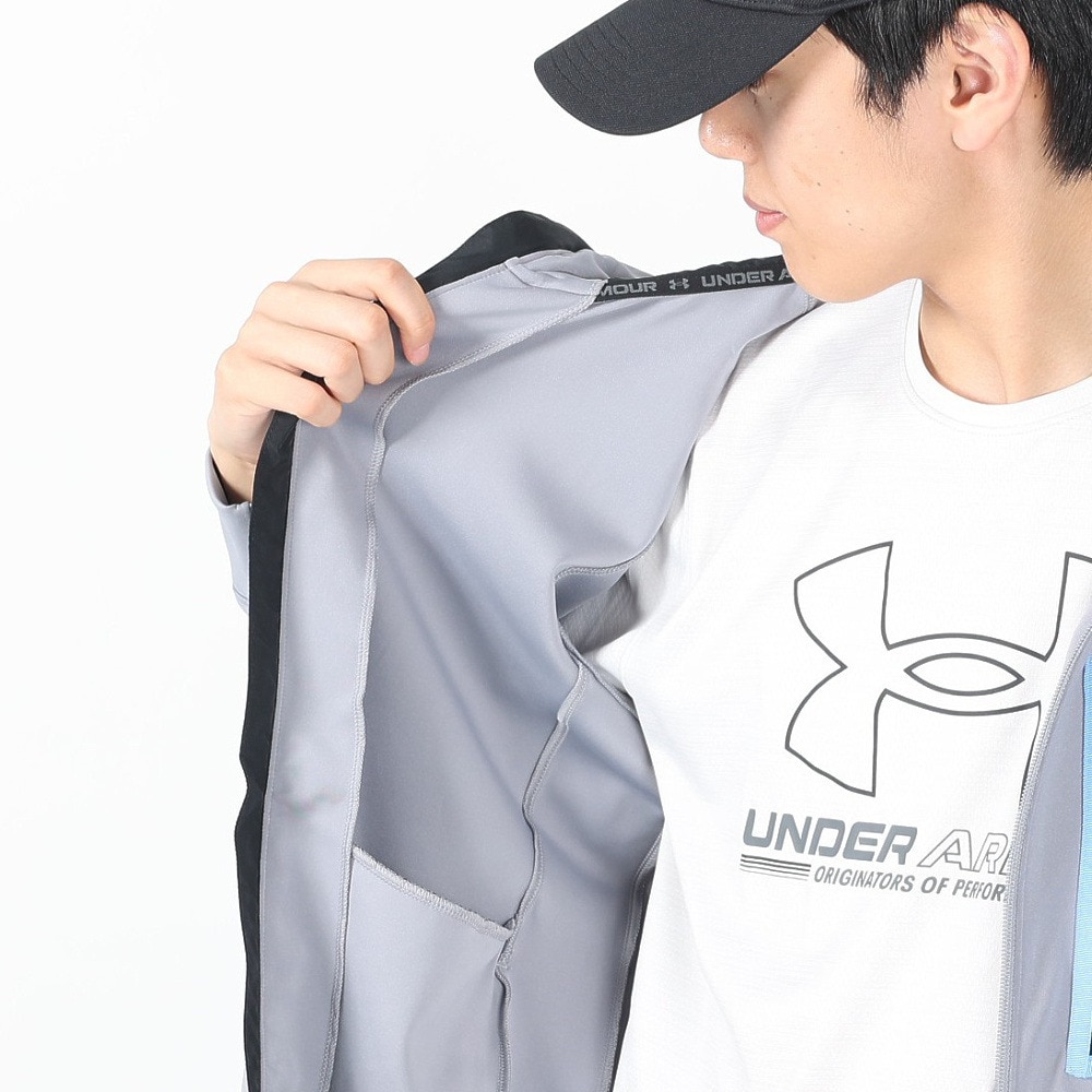 アンダーアーマー（UNDER ARMOUR）（メンズ）スプリングニット フルジップ フーディー 1384811 035