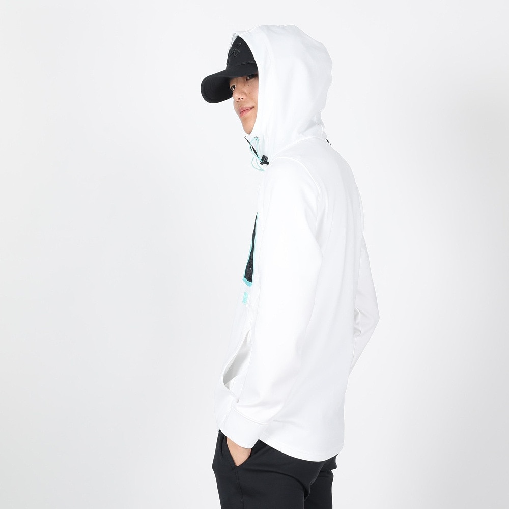 アンダーアーマー（UNDER ARMOUR）（メンズ）ジャージ ジャケット スプリングニット フルジップ フーディー 1384811 100