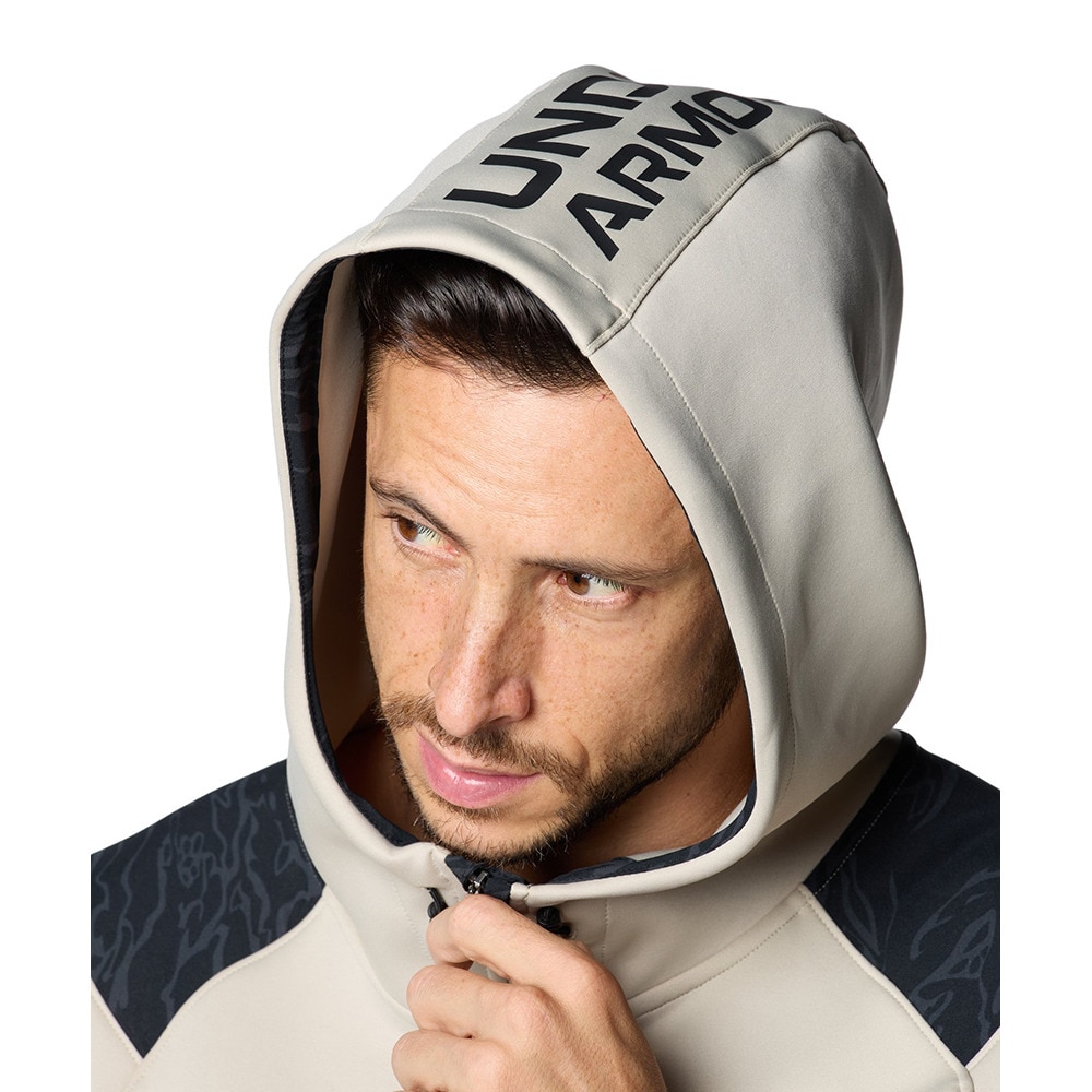 アンダーアーマー（UNDER ARMOUR）（メンズ）アーマーニット ハイブリッド フルジップ ジャケット 1388233 289