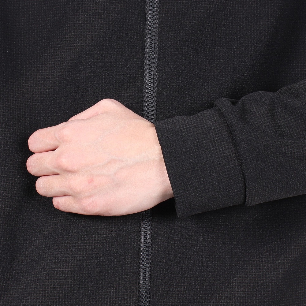 デサント（DESCENTE）（メンズ）SUNSCREEN 総柄グラフィック ジャージフーディー ST5SJG10M BK00