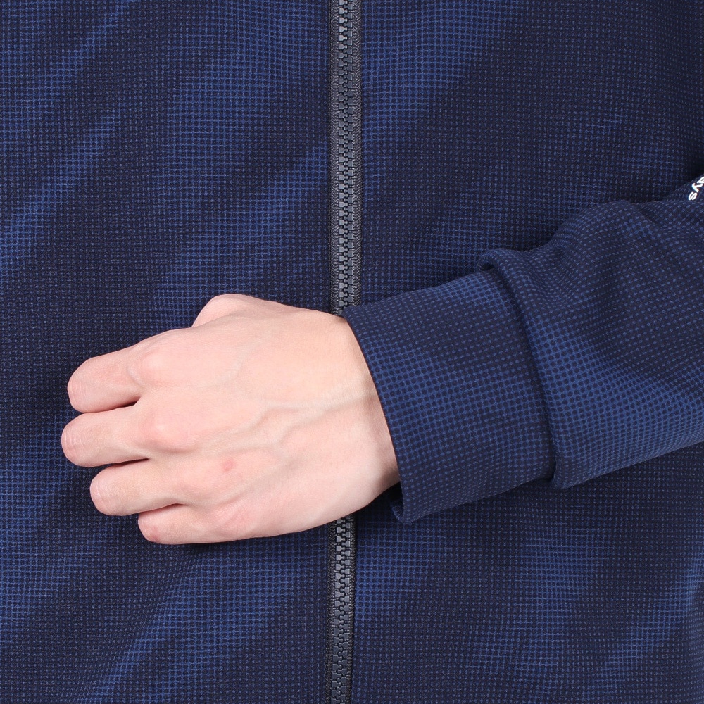 デサント（DESCENTE）（メンズ）SUNSCREEN 総柄グラフィック ジャージフーディー ST5SJG10M NV00