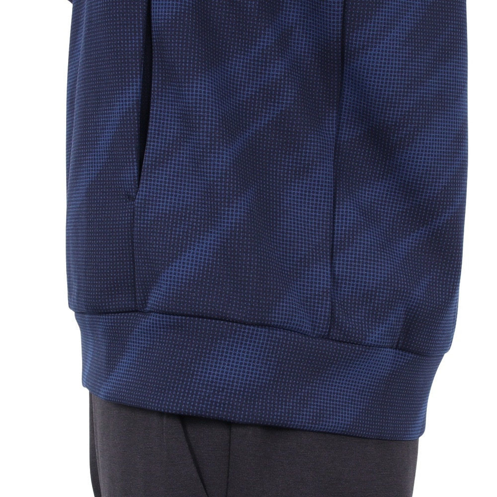 デサント（DESCENTE）（メンズ）SUNSCREEN 総柄グラフィック ジャージフーディー ST5SJG10M NV00