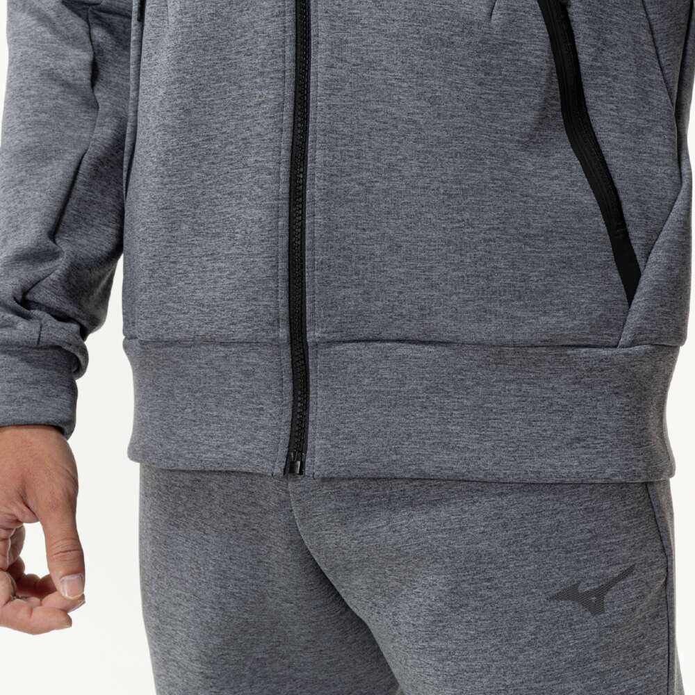 ミズノ（MIZUNO）（メンズ、レディース）ストレッチスウェットフーディ