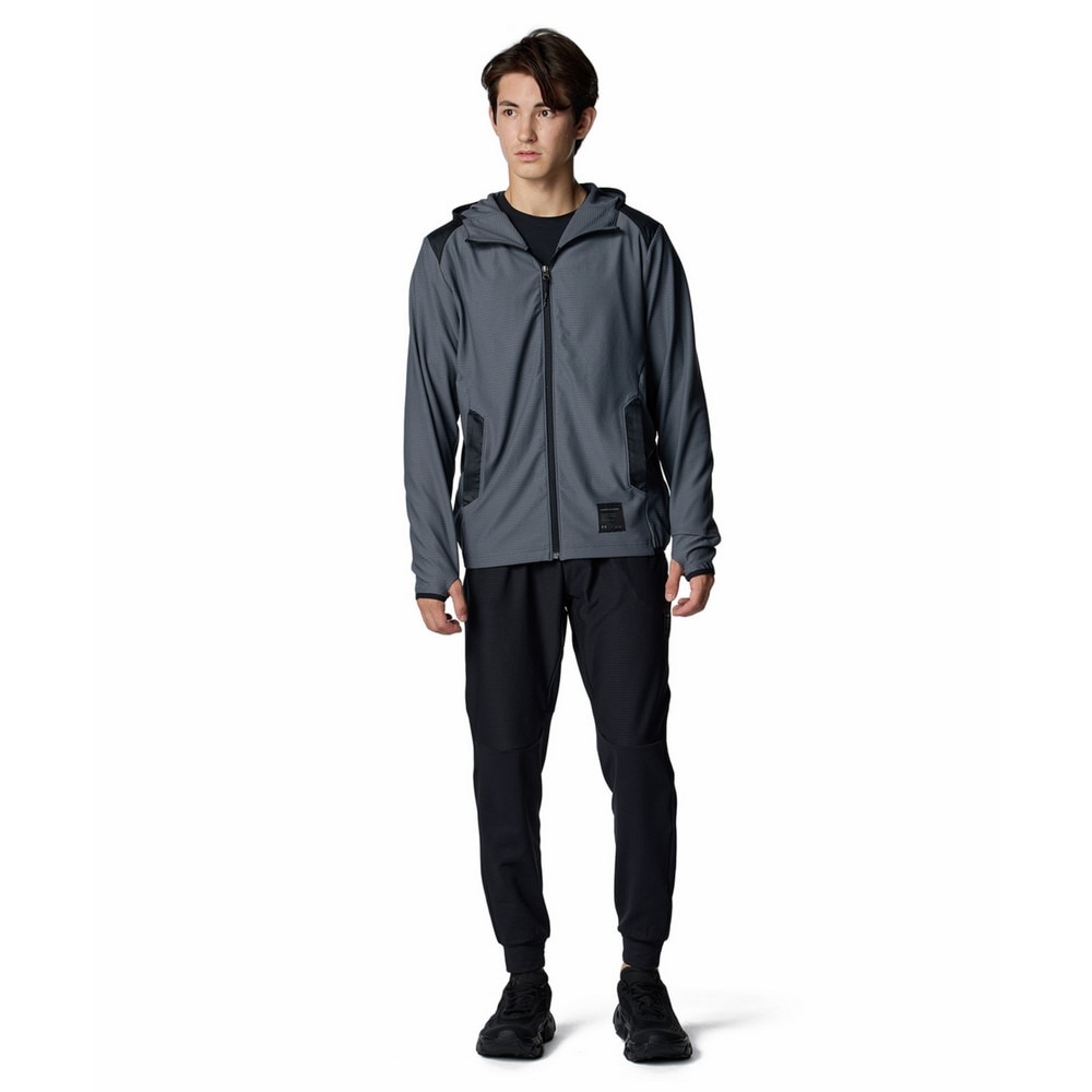 アンダーアーマー（UNDER ARMOUR）（メンズ）モチベート リブ ハイブリッド フーディー 6007382 025
