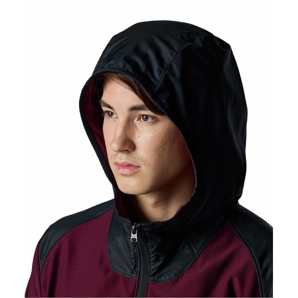 アンダーアーマー（UNDER ARMOUR）（メンズ）モチベート リブ ハイブリッド フーディー 6007382 600