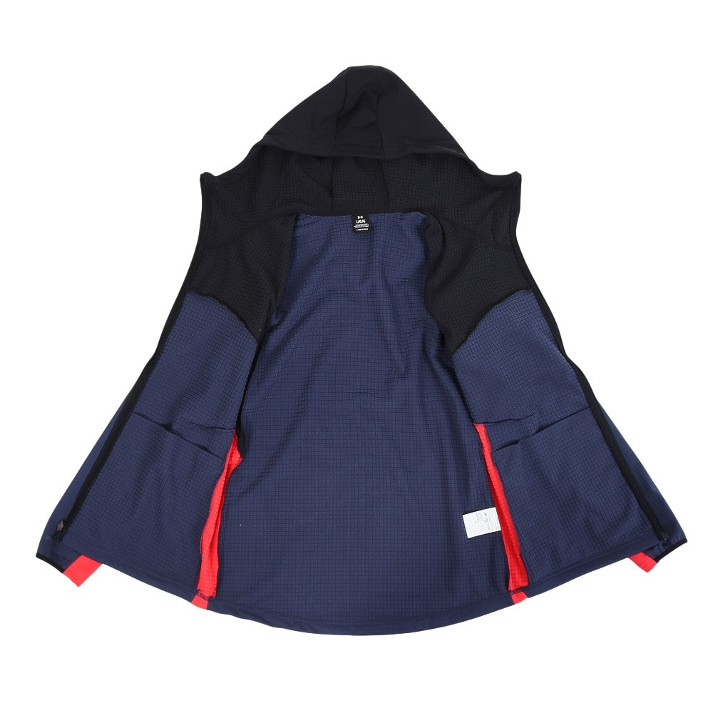 アンダーアーマー（UNDER ARMOUR）（メンズ）ウインターニット 3レイヤー フルジップ フーディー 6007393 403