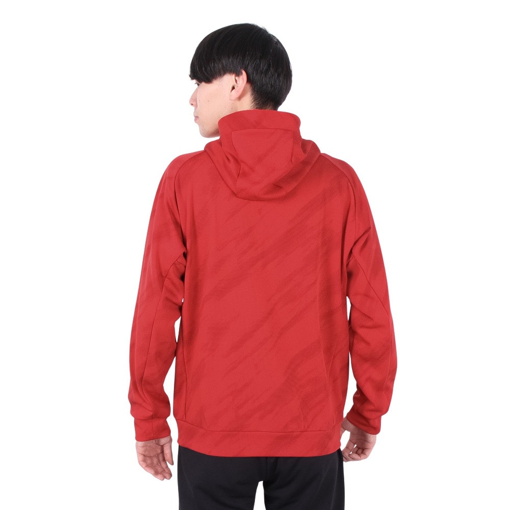 デサント（DESCENTE）（メンズ）SUNSCREEN 総柄グラフィック ジャージフーディー ST5SJG10M RD00