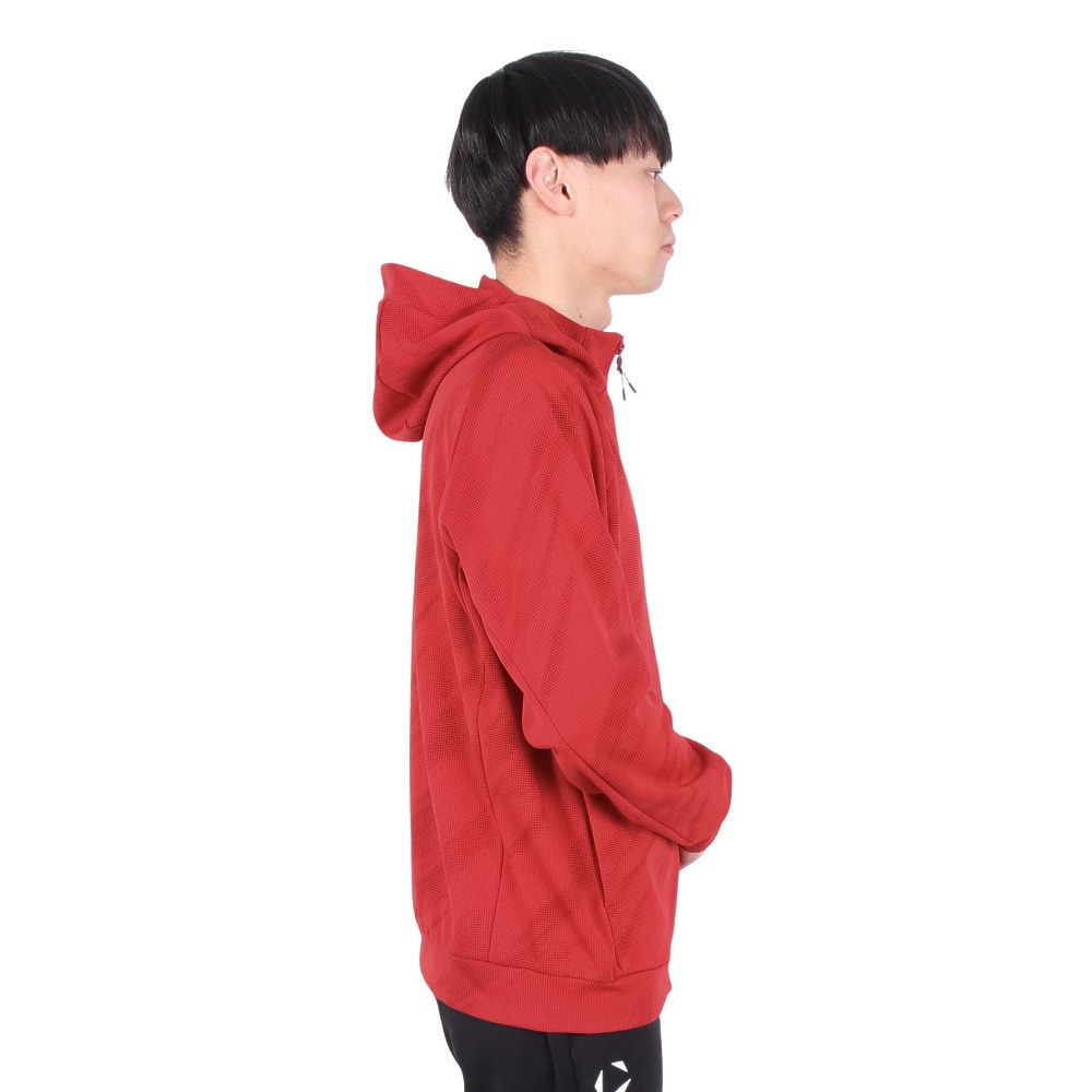 デサント（DESCENTE）（メンズ）SUNSCREEN 総柄グラフィック ジャージフーディー ST5SJG10M RD00