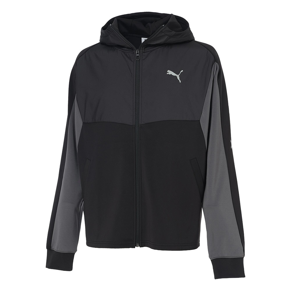プーマ（PUMA）（メンズ）TAD ニット ジャケット 528013 01 BLK