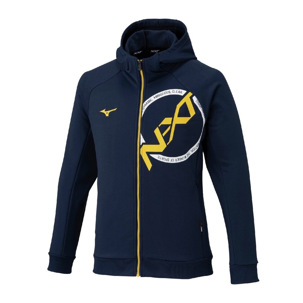 ミズノ（MIZUNO）（メンズ、レディース）N-XT 速乾スウェットジップフーディ 32JCC76614
