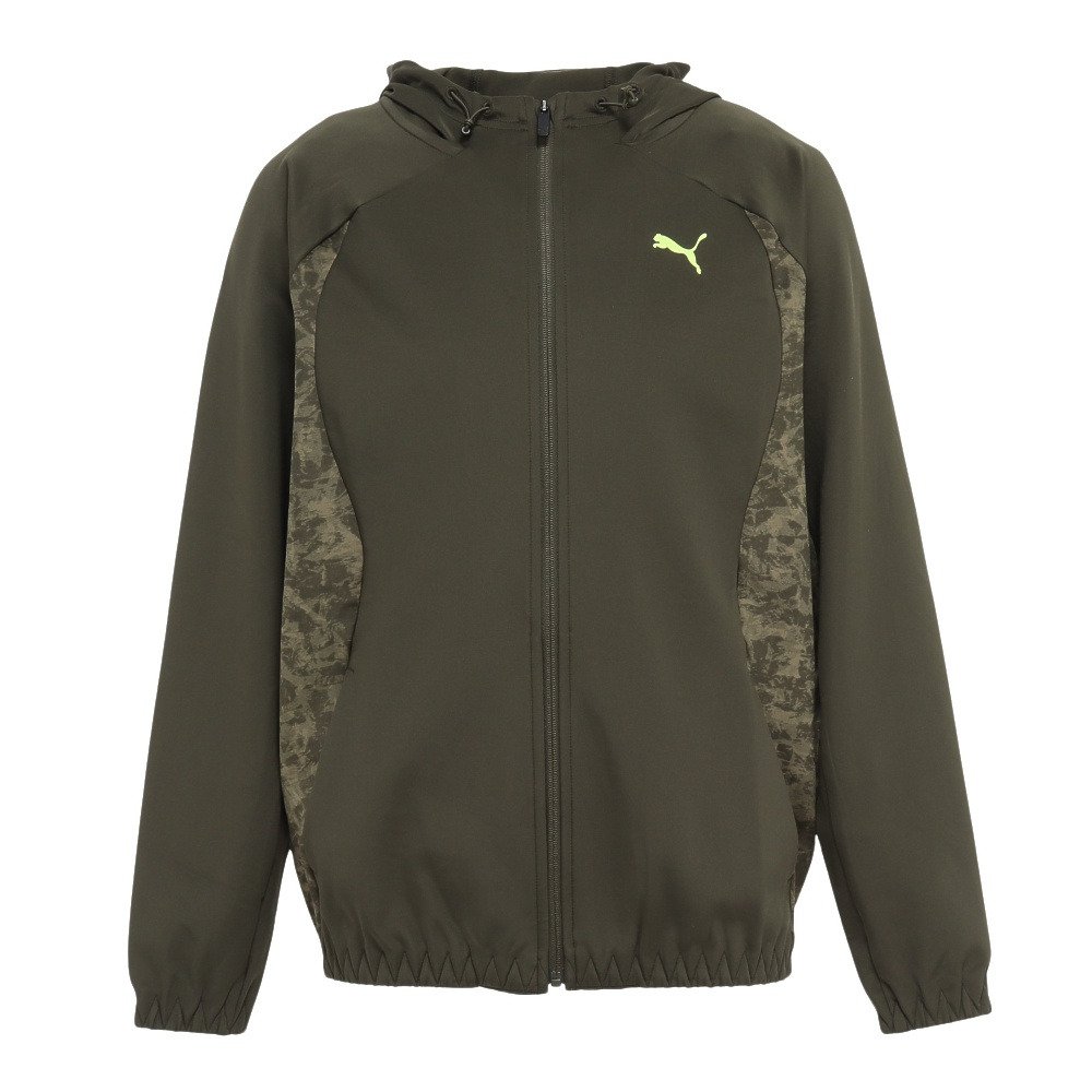プーマ（PUMA）（メンズ）AOP ニットジャケット 529593 79 OLV