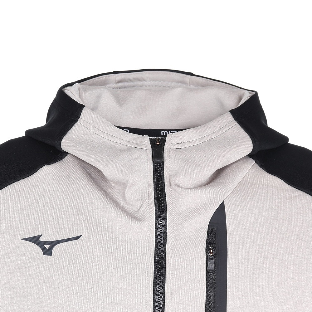 ミズノ（MIZUNO）（メンズ、レディース）ストレッチスウェットフーディ 32MCA05046