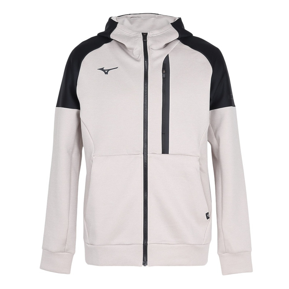 ミズノ（MIZUNO）（メンズ、レディース）ストレッチスウェットフーディ 32MCA05046
