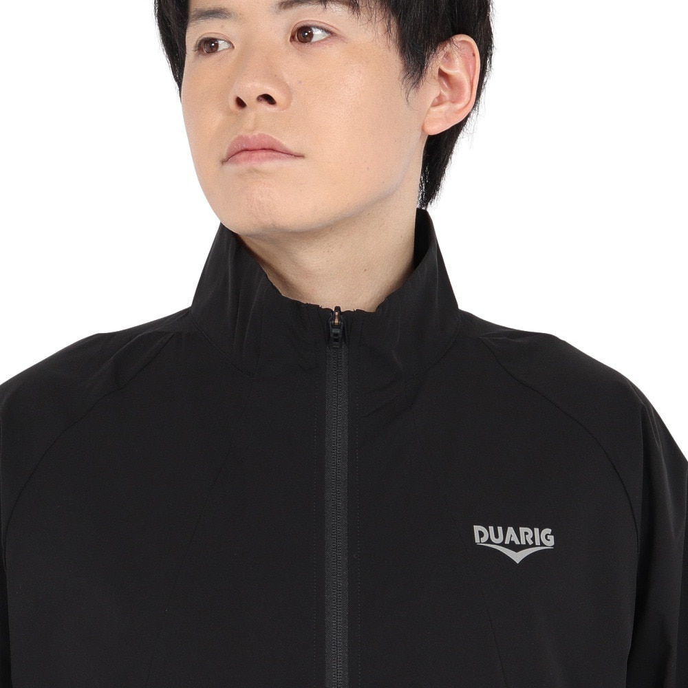 デュアリグ（DUARIG）（メンズ）ウオームアップ スタンドジャケット 5S0018-TRWU-851SD BLK