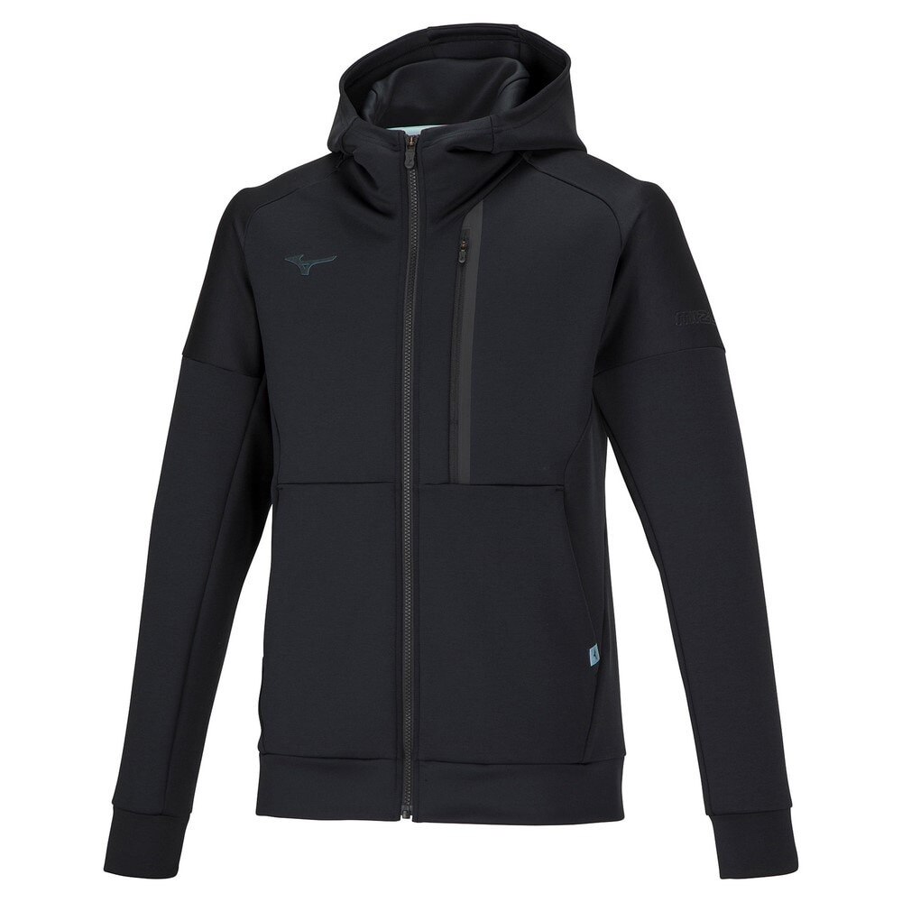 ミズノ（MIZUNO）（メンズ、レディース）パーカー メンズ ストレッチスウェットフーディ ユニセックスジャージ 上下セット