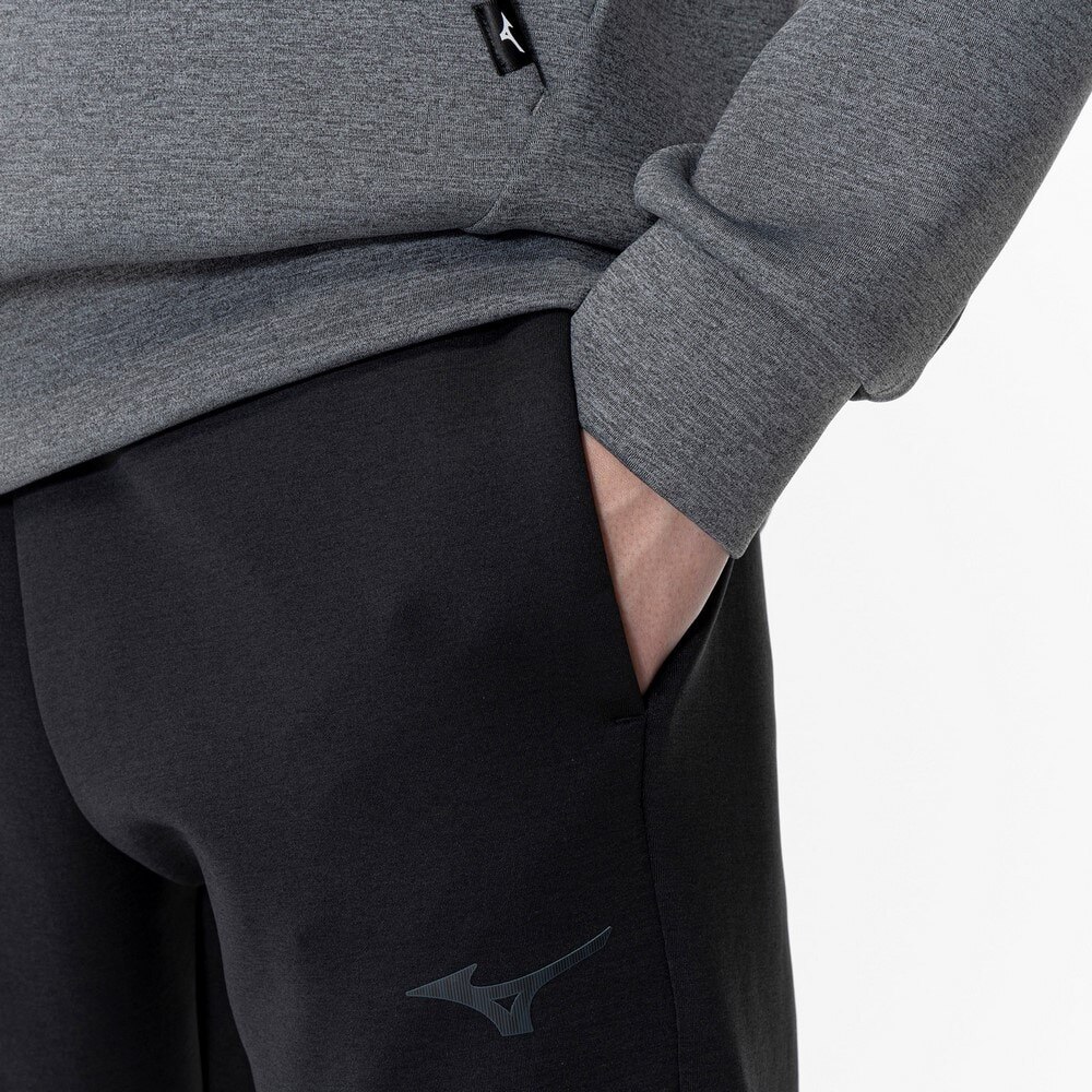 ミズノ（MIZUNO）（メンズ、レディース）パーカー メンズ ストレッチスウェットフーディ ユニセックスジャージ 上下セット