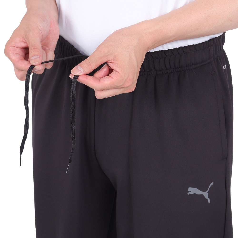 プーマ（PUMA）（メンズ）パンツ 吸汗速乾 ブラック 黒 トレーニング ワイドパンツ 522286