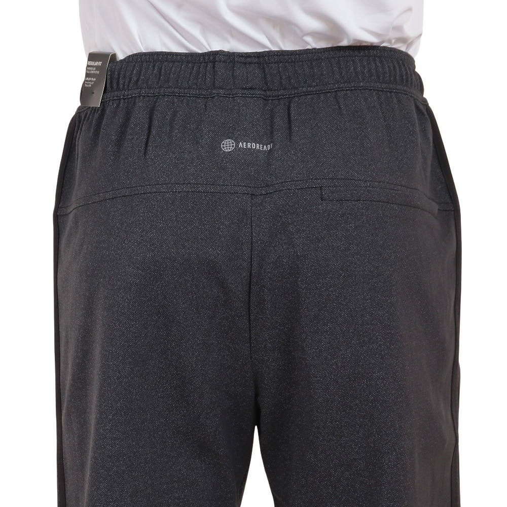 アディダス（adidas）（メンズ）パンツ メンズ デニムルック ニット トラックパンツ BXF25-IA9393 ブラック
